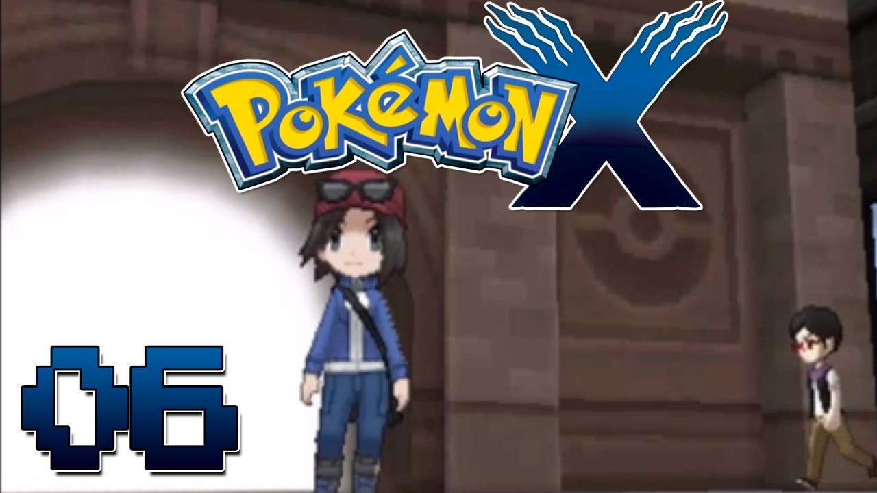 Let's Play Pokemon X Part 6 - Hoarde of Pokemon gameplay Walkthrough