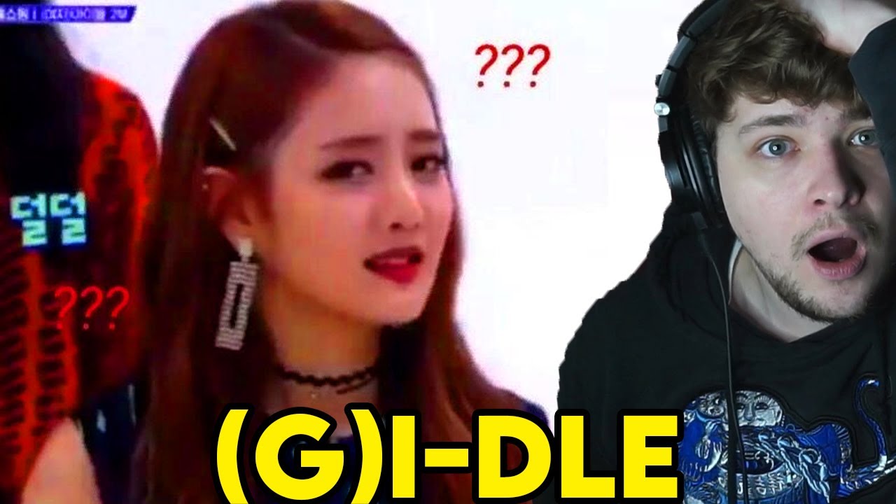 *new fan* reacts to (G)I-DLE is a comedy group~