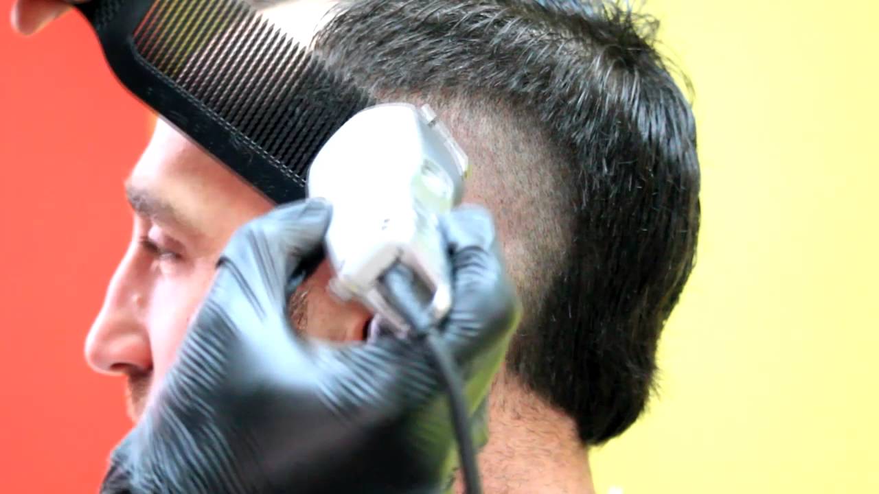 HOW TO DO A COMB OVER/MOHAWK WITH A BURST FADE