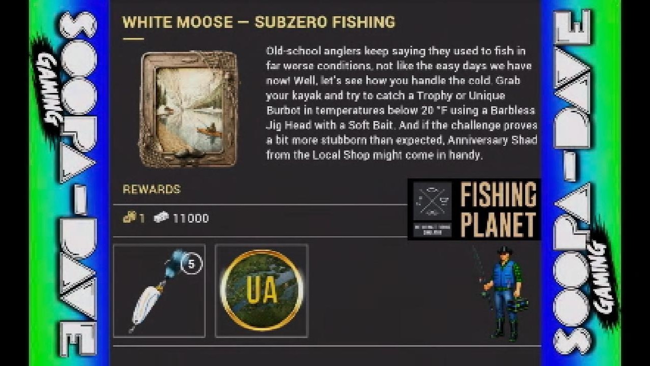Subzero Fishing Mission White Moose Fishing Planet Anniversary Event Guide