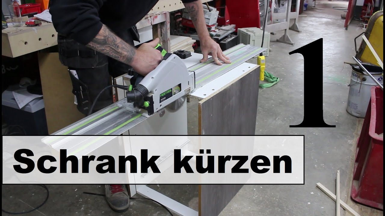 Küchenschrank kürzen inkl. Schublade #1 Tutorial