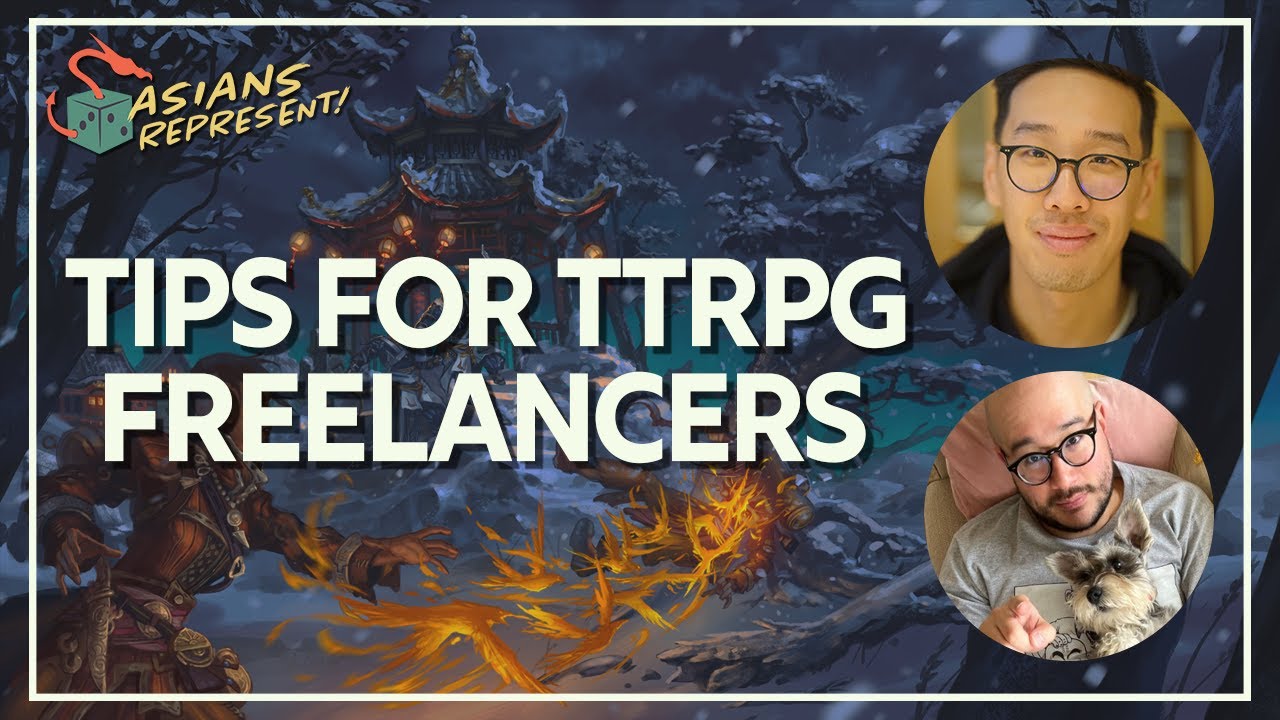 How to become a TTRPG freelance writer! | Asians Represent Podcast #77 Clip
