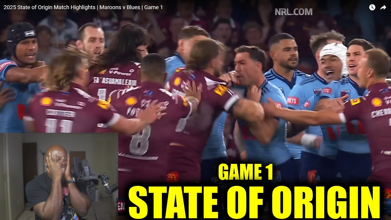 2025 State Of Origin | Maroons v Blues (Game 1) GoHammTV Reaction