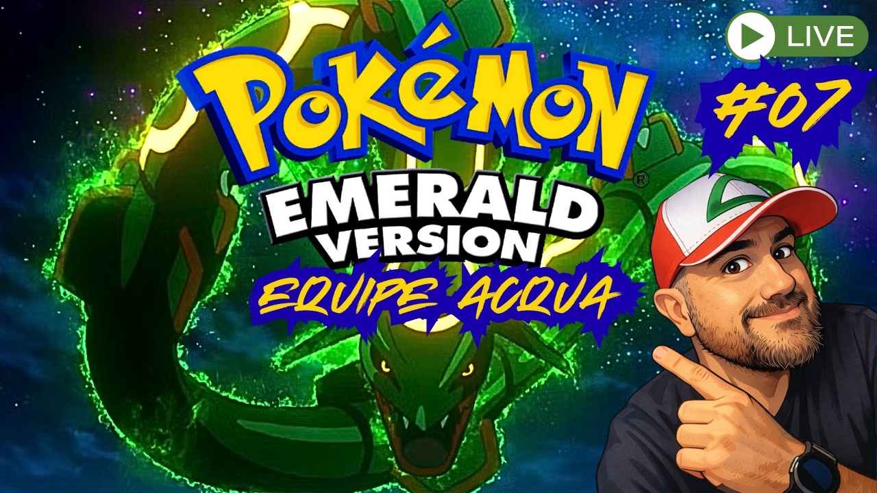 LIVE 07 - POKEMON EMERALD - PENÚLTIMO GINÁSIO