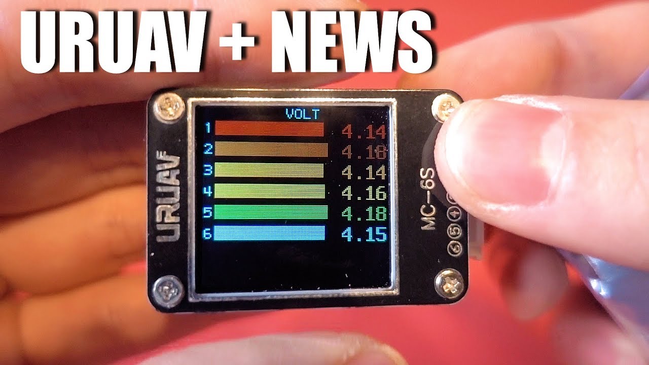 URUAV MC-6S Lipo Checker + News