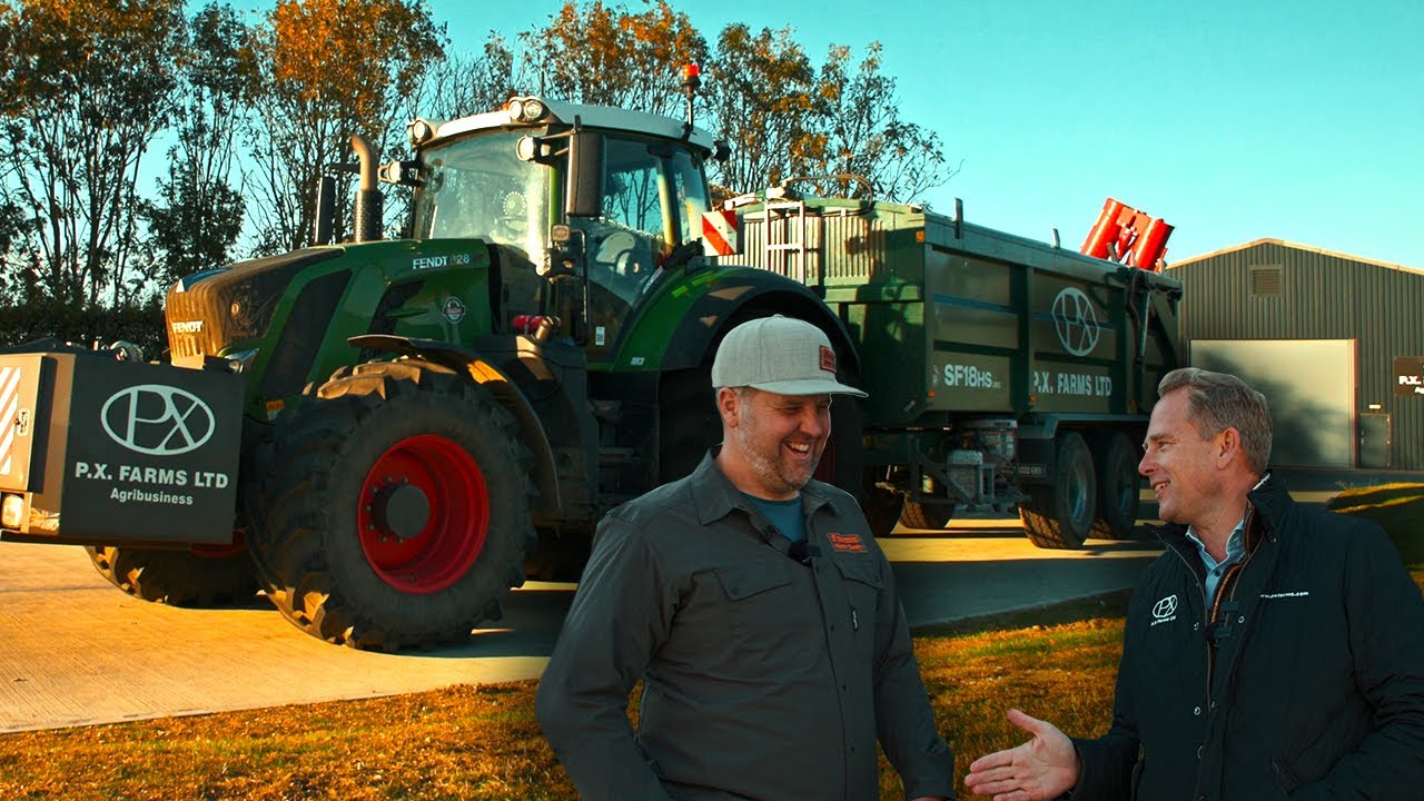 Визит Джеймса Пека на PX_Farms в Великобританию!