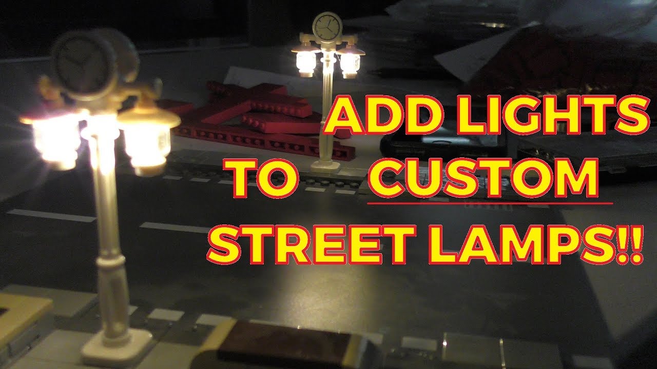 How To Add DIY Custom LED Street Lamps to Your Lego City