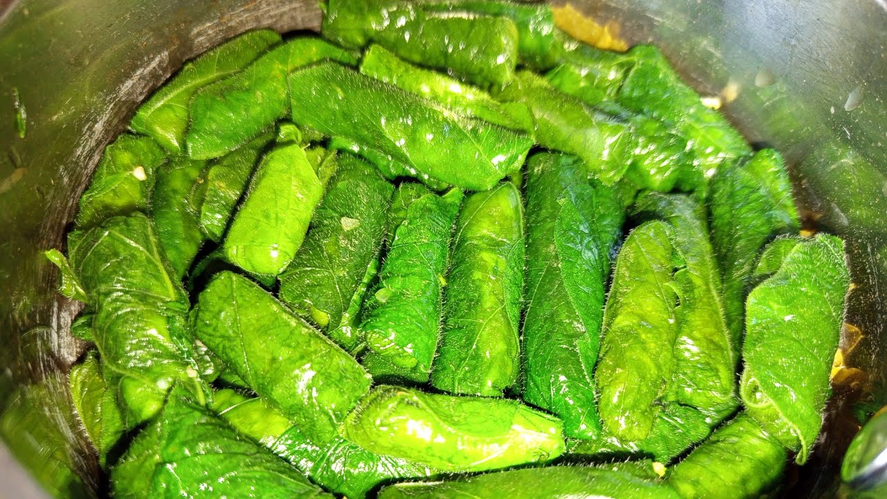 LOBYA Yarpağından DOLMA Hazırladım😍 #dolma #fyp #sarma #100k #keşfet #food #dolmaresepti #stuffed