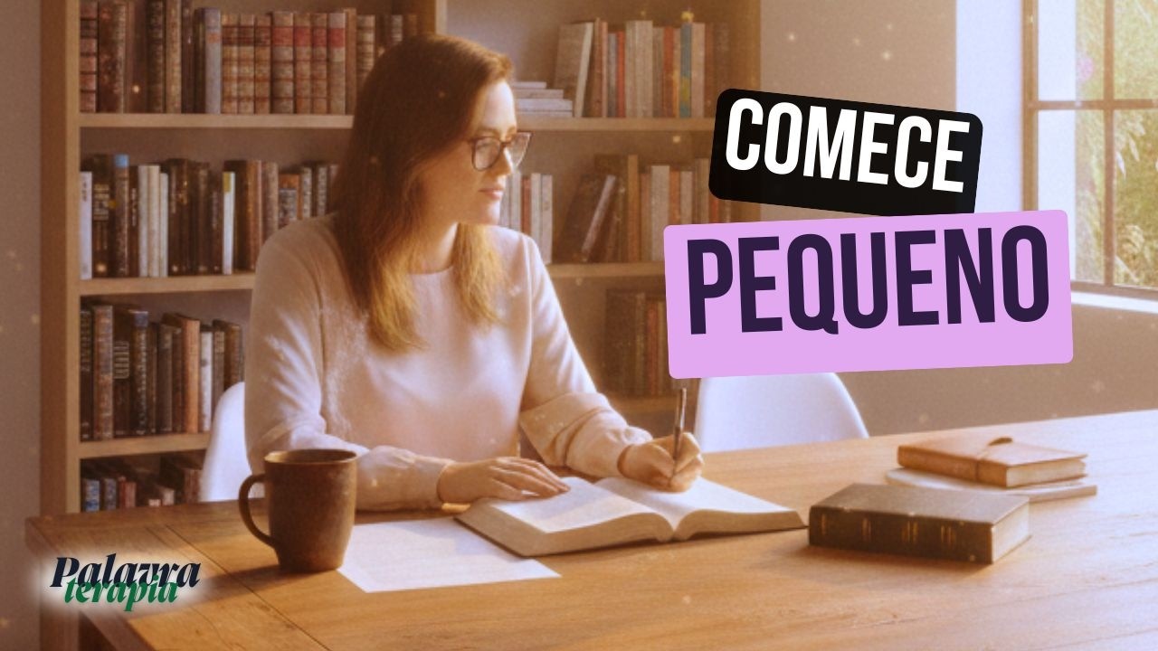 PALAVRATERAPIA: Pare de Esperar Grandes Mudanças, Comece Assim