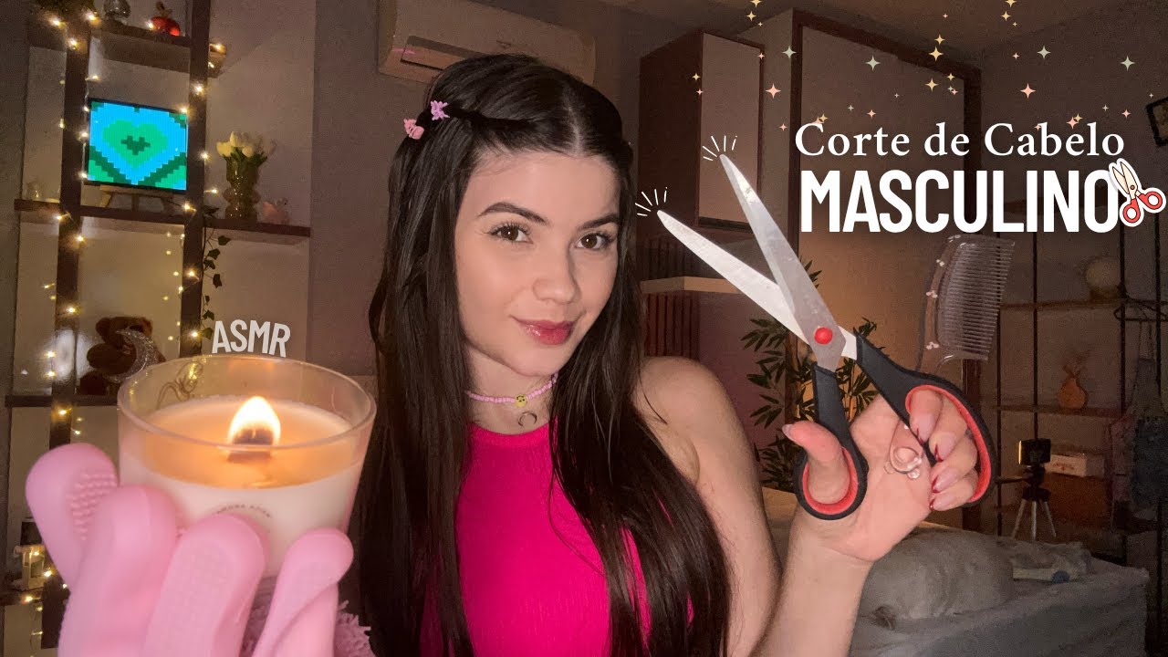 ASMR Corte PREMIUM De Cabelo Masculino ✂️💇‍♂️