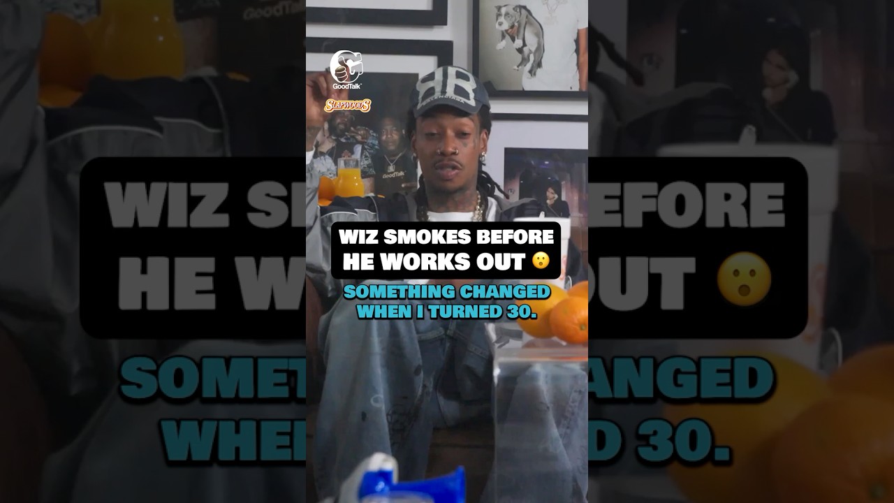Why Wiz Smokes Before the Gym 😳 #shorts #wizkhalifa #clips
