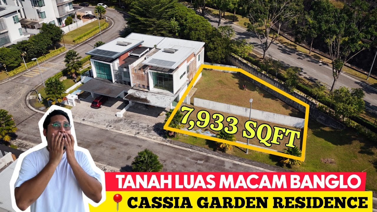 Tanah Rumah Ni Besar Gila Weh !! Boleh Muat 20 Kereta | Garden Residence, Cyberjaya
