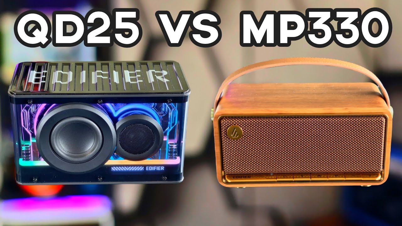 Edifier QD25 VS Edifier MP330 