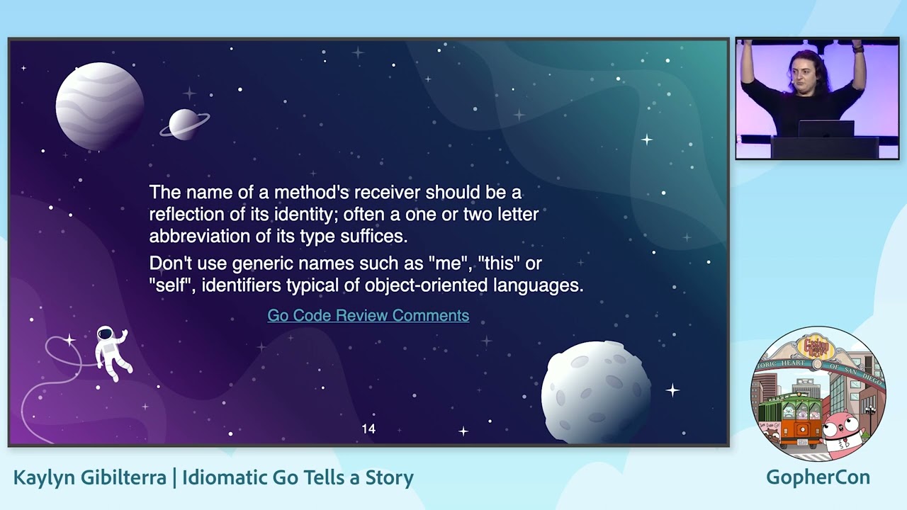 GopherCon 2023: Idiomatic Go Tells a Story - Kaylyn Gibilterra
