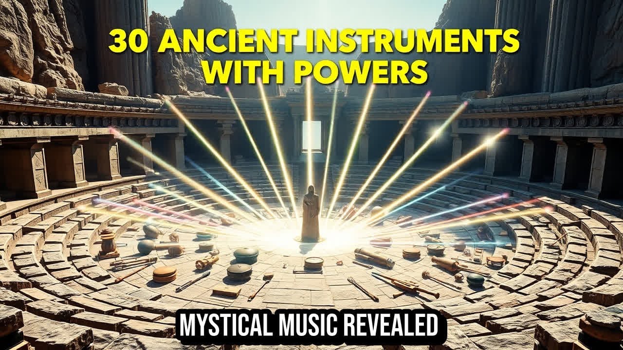 30 Forgotten Ancient Musical Instruments and Their Powers | Mystical Music History