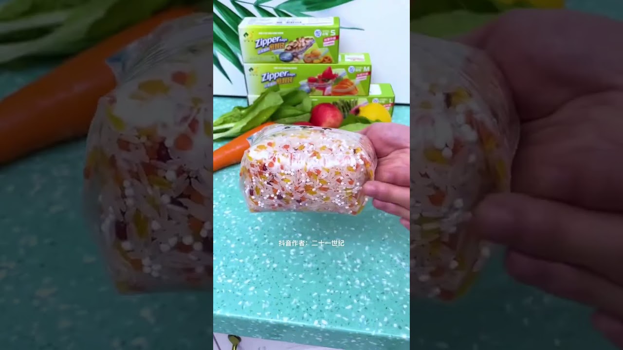 Transform Your Fridge: Smart Food Storage with Zipper Bags | Fridge Organization Hack