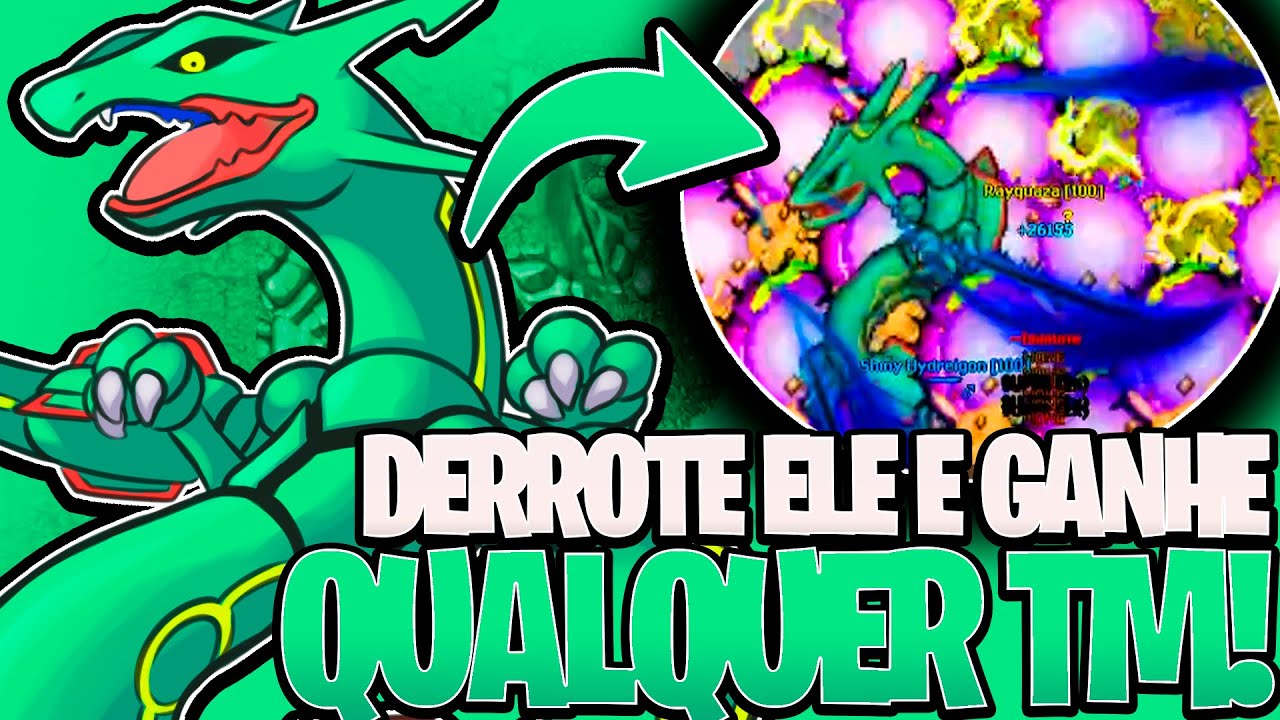 RAYQUAZA DANDO TM ALEATÓRIO!🤯😎POKETIBIA MOBILE E PC 2026 POKE MEMORIES!
