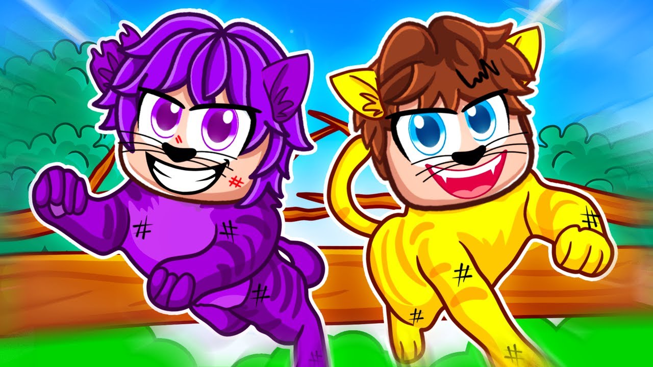 Having a WARRIOR CAT FAMILY in Roblox!