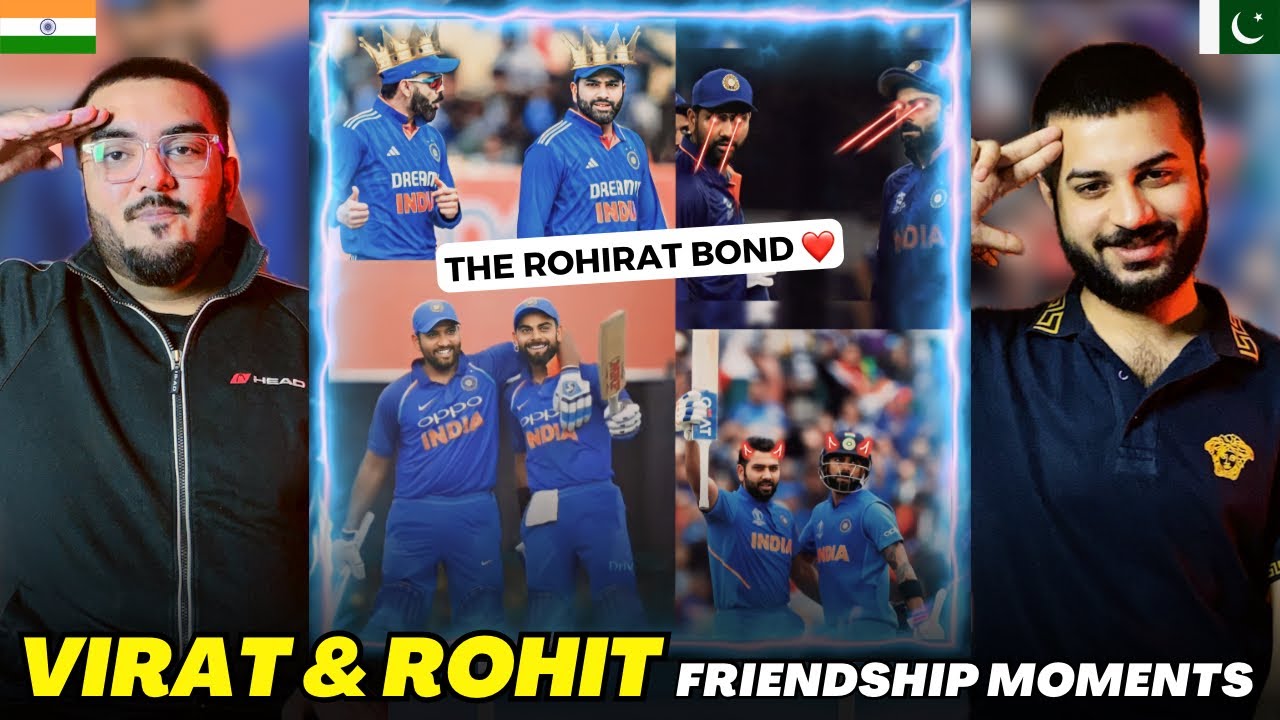 Virat Kohli & Rohit Sharma Friendship Moments REACTION |Respect between Virat & Rohit | The Reactors
