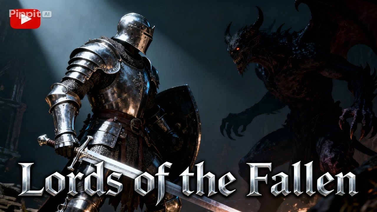 COMEÇOU O SOULS LIKE! LORDS OF THE FALLEN