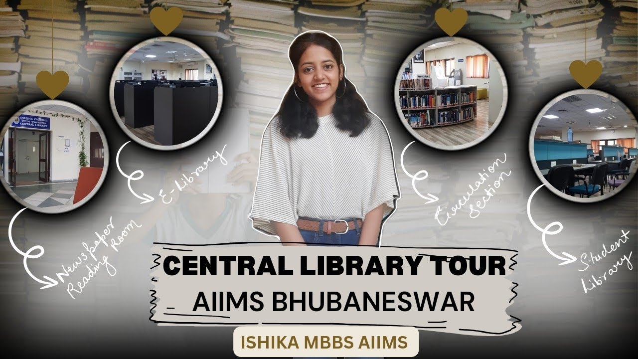 💥CENTRAL LIBRARY OR PALACE ??♥ | AIIMS BHUBANESWAR 🔥| MBBS 🩺| #aiims #mbbs #neet2025 #library #neet
