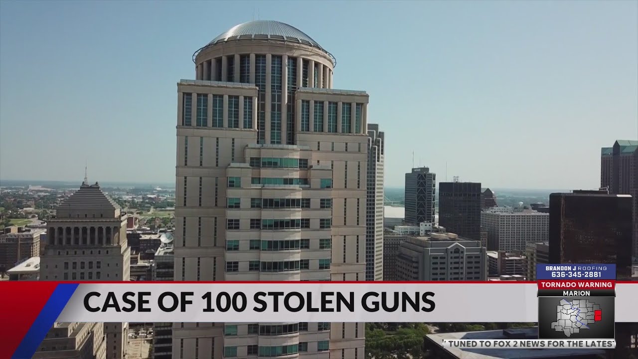 Man who stole 100 guns while on probation gets his sentence