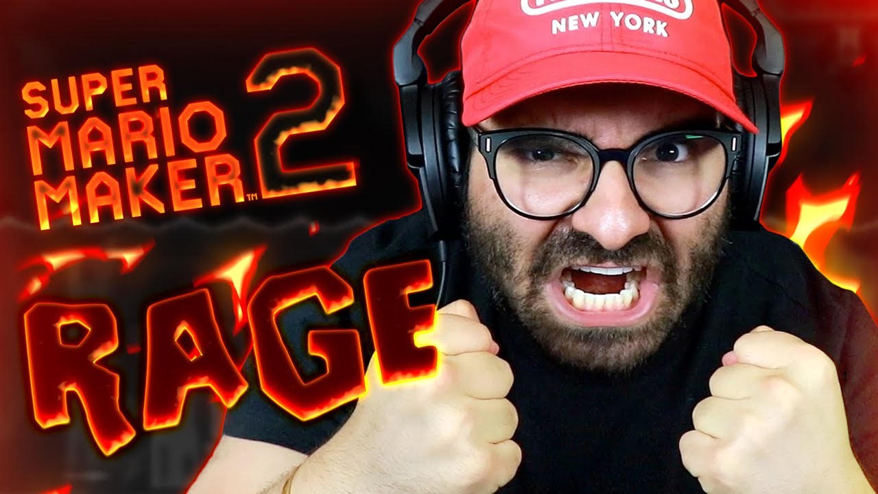 Super Mario Maker 2 Rage Compilation #1