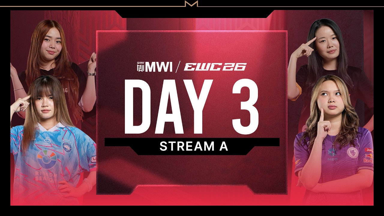 🔴 LIVE | DAY 3 | MLBB MWI at EWC26 Group Stage + Knockout Stage | (ENG)