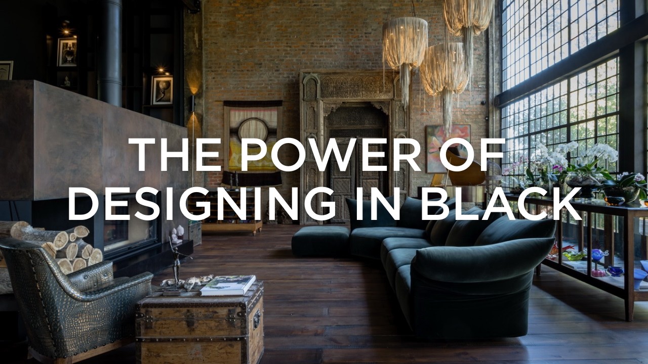 The Power of Designing in Black - Blackwood | Amazing Spaces