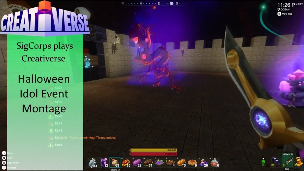 Creativerse Halloween Idol Event Montage
