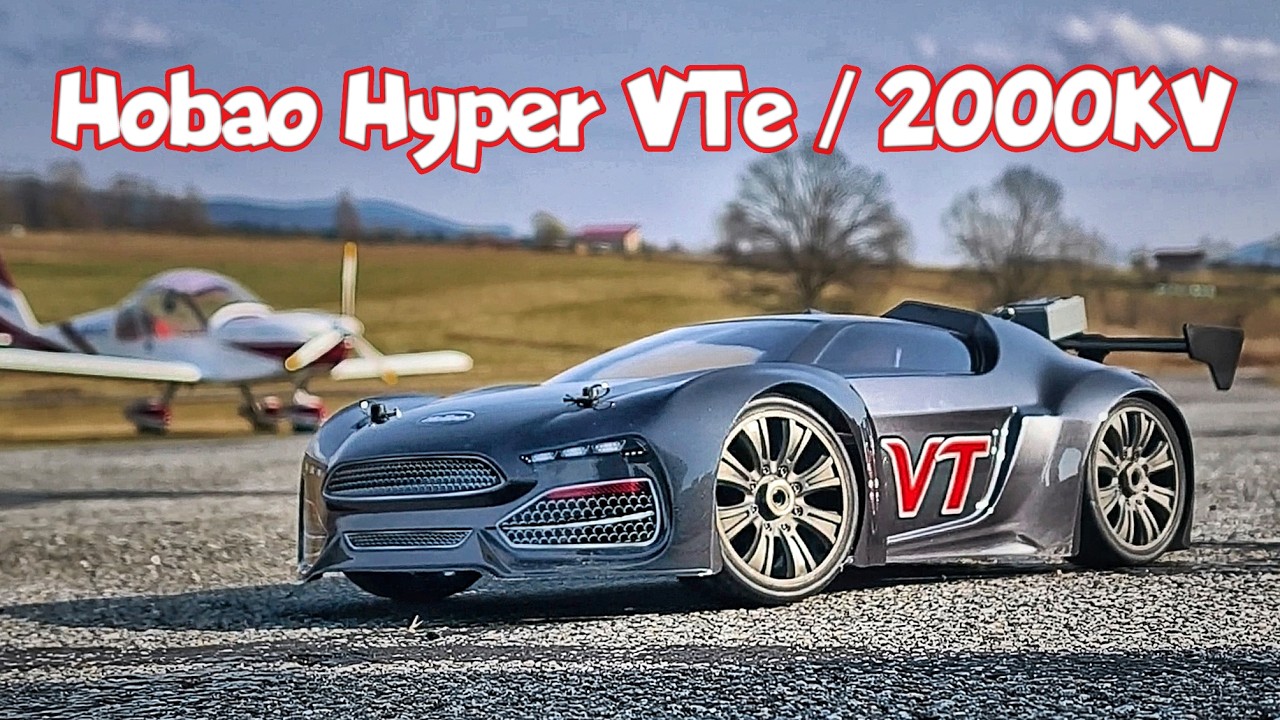 Sind 2000KV genug Power für den Hobao Hyper VT? Erster Speedrun auf geheimen Flugplatz.