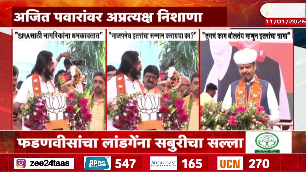 Devendra Fadnavis On Mahesh Landge | आमदार लांडगेंची NCP वर आगपाखड, फडणवीसांकडून सबुरीचा सल्ला