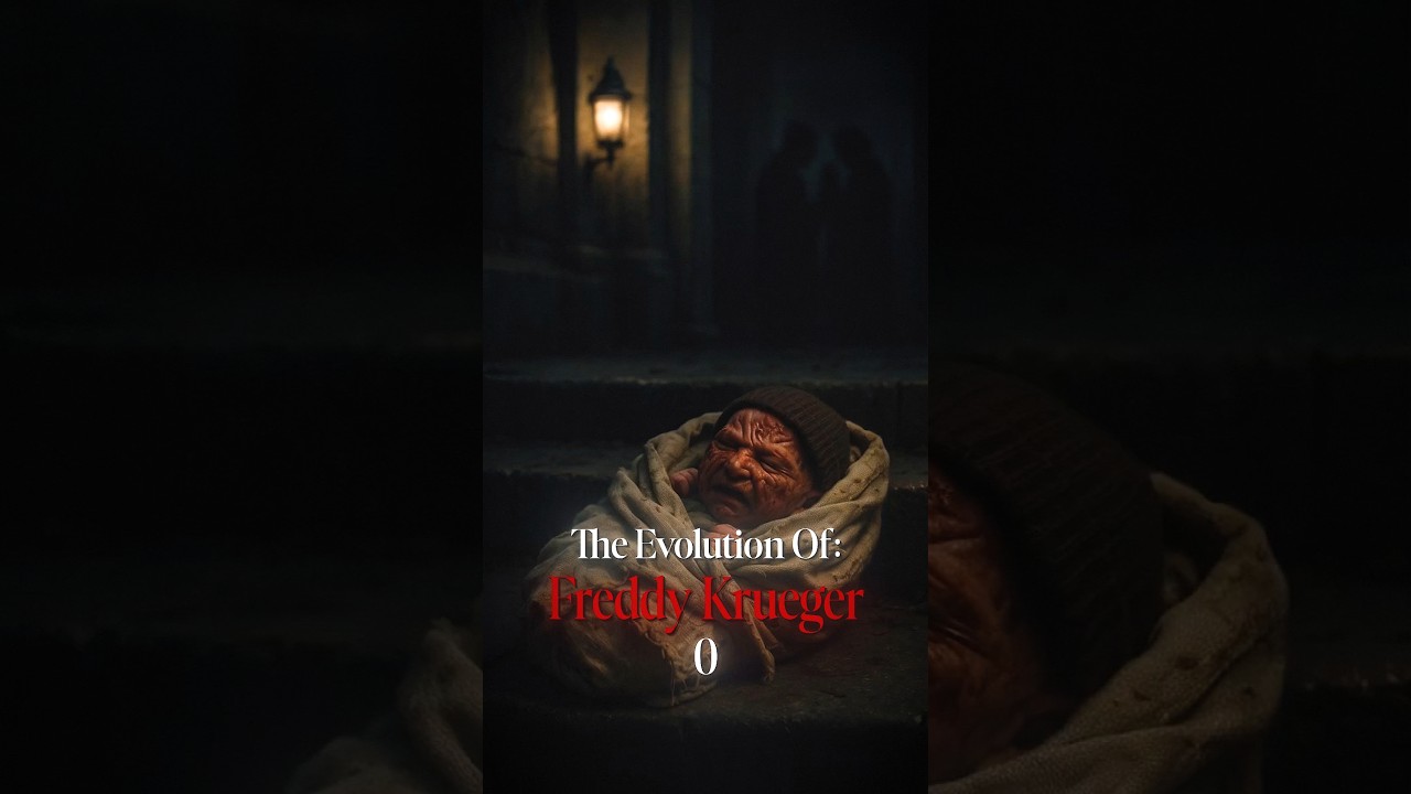 Evolution of Freddy Krueger #freddykrueger #elmstreet #nightmare #halloween #horrortok