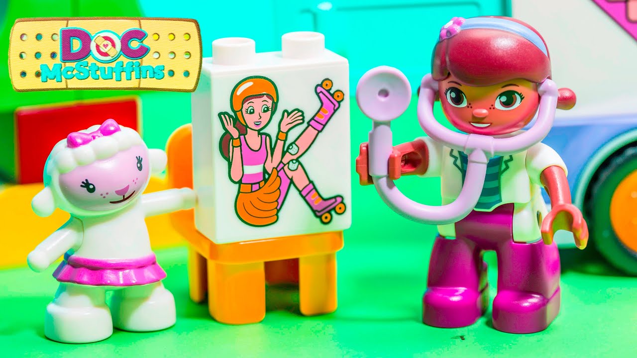 The Doc MC Stuffins Lego Duplo Play Set with Rosie the Ambulance Toys
