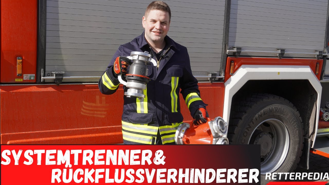 Systemtrenner und Rückflussverhinderer bei der Feuerwehr | Eine PFLICHT für jede Feuerwehr!