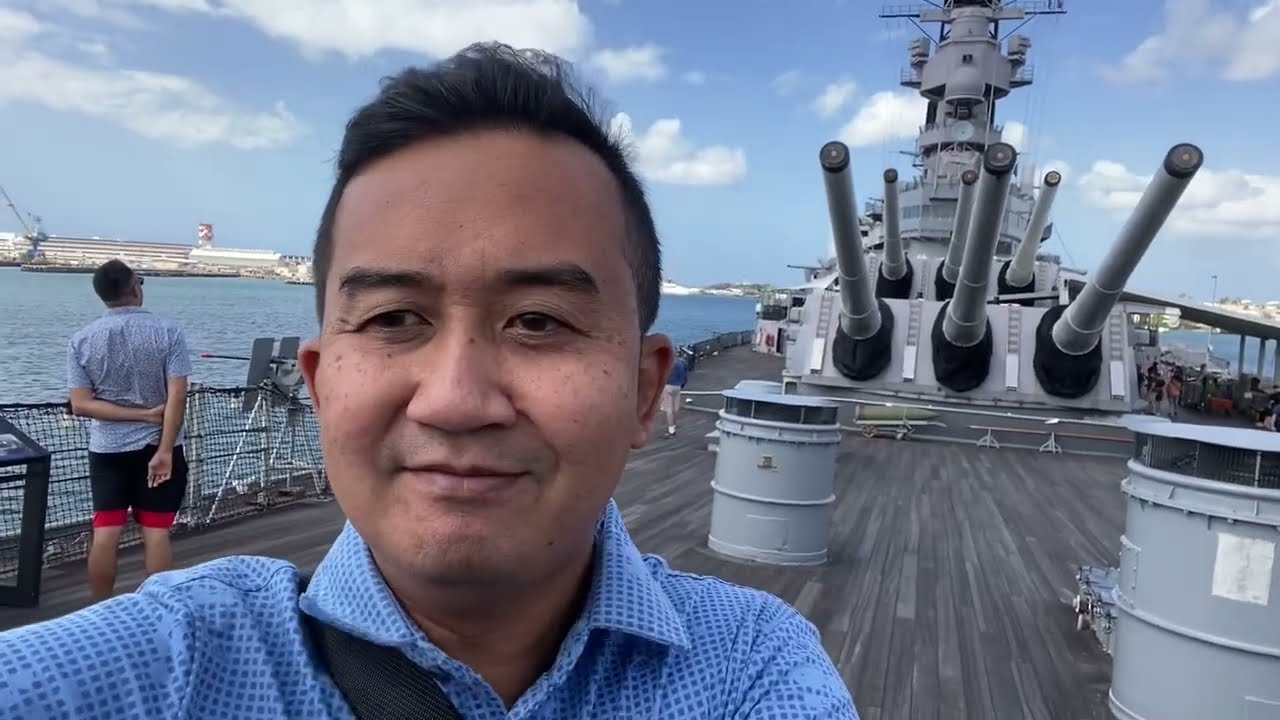 USS MISSOURI TOUR-nya Si Abang