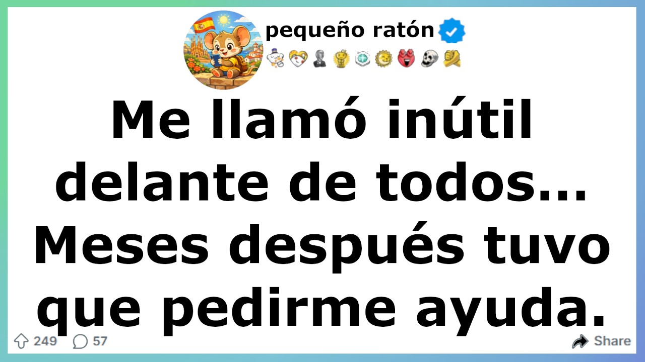 Mi madre me humilló frente a todo el pueblo… pero cuando la tienda estuvo a punto de perderse...