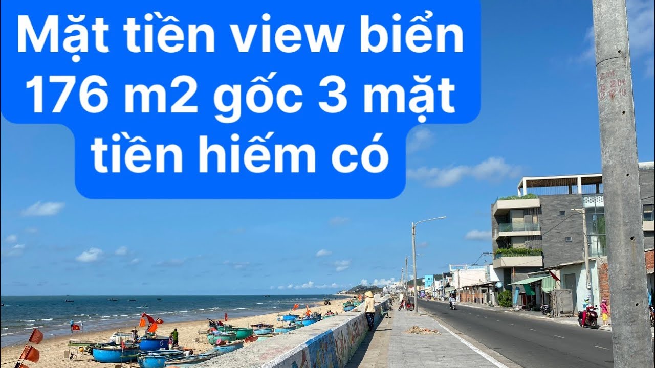 QUÁ ĐẸP 176 M2 MẶT TIỀN VIEW BIỂN PHỨƠC HẢI BRVT HIẾM CÓ NGANG 9x18 NỞ HẬU 12M FUN THỔ CƯ GIÁ 15TỶ