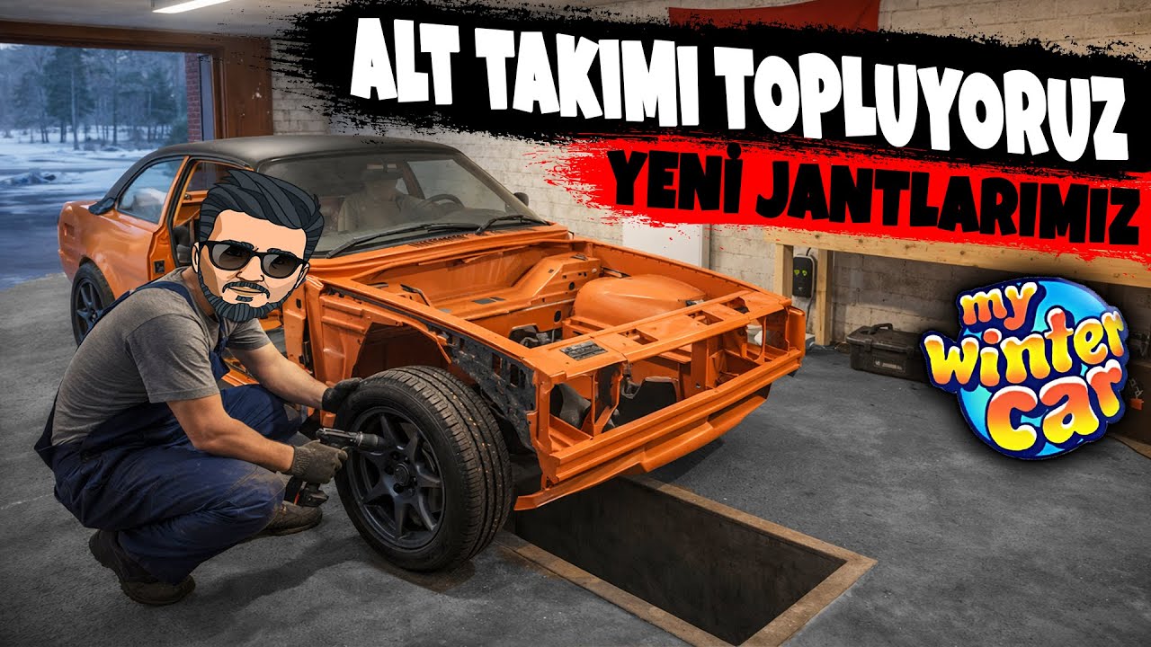 My Winter Car ALT TAKIMI TOPLUYORUZ - Corris Rivett // GERÇEK HAYAT SİMÜLASYONU #13 // CANLI YAYIN