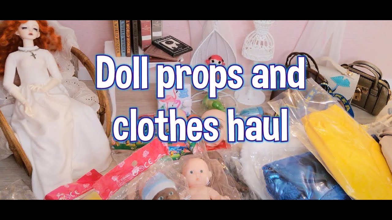 BJDs or Smart Doll accessories, Aliexpress haul. Props, clothes and crafts.
