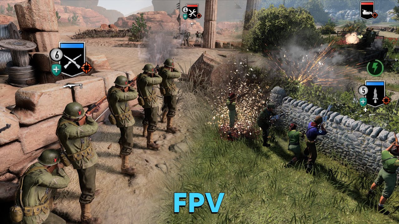 COH3 FPV Still learning with Italian Partisans