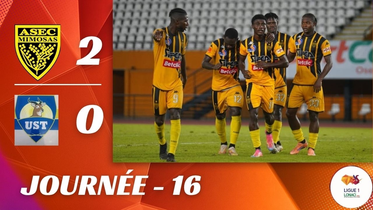 Résumé | J16 | ASEC MIMOSAS  VS OSA FC  | Ligue 1 Lonaci - (2025-2026)