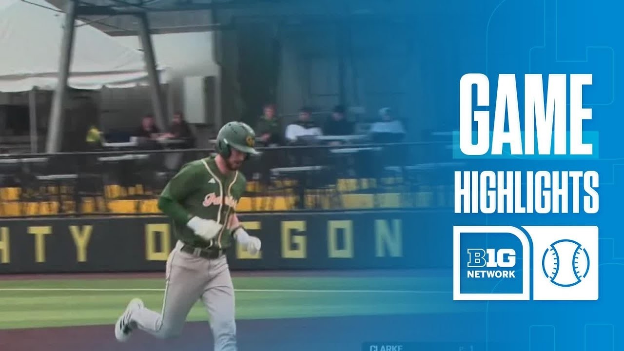 George Mason at Oregon | HIGHLIGHTS | Big Ten Baseball | 02/14/2026