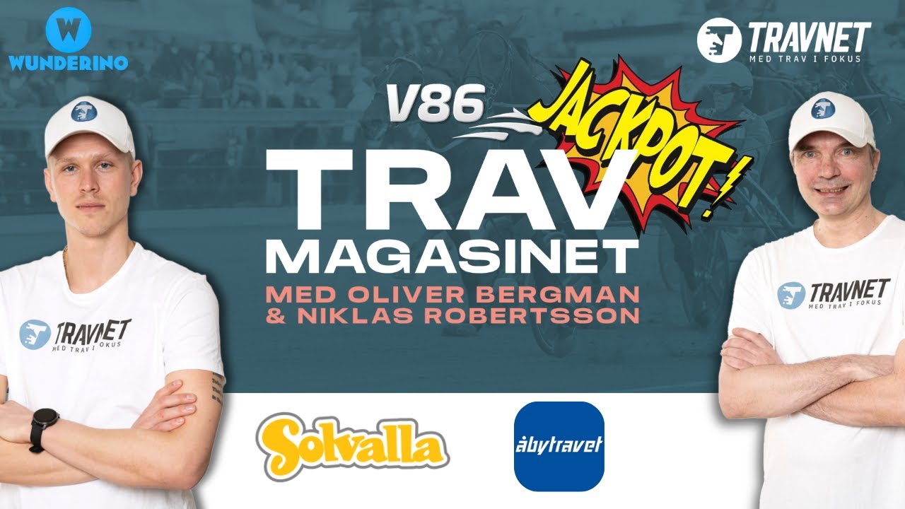 🔥 V86 Solvalla & &Aring;by 14/1 &ndash; JACKPOT &ndash; Travmagasinet #227 &ndash; Bergman & Robertsson