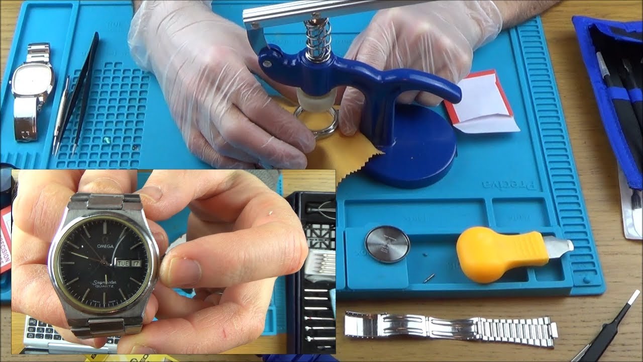 Trying to FIX a Faulty 1970s OMEGA QUARTZ WATCH