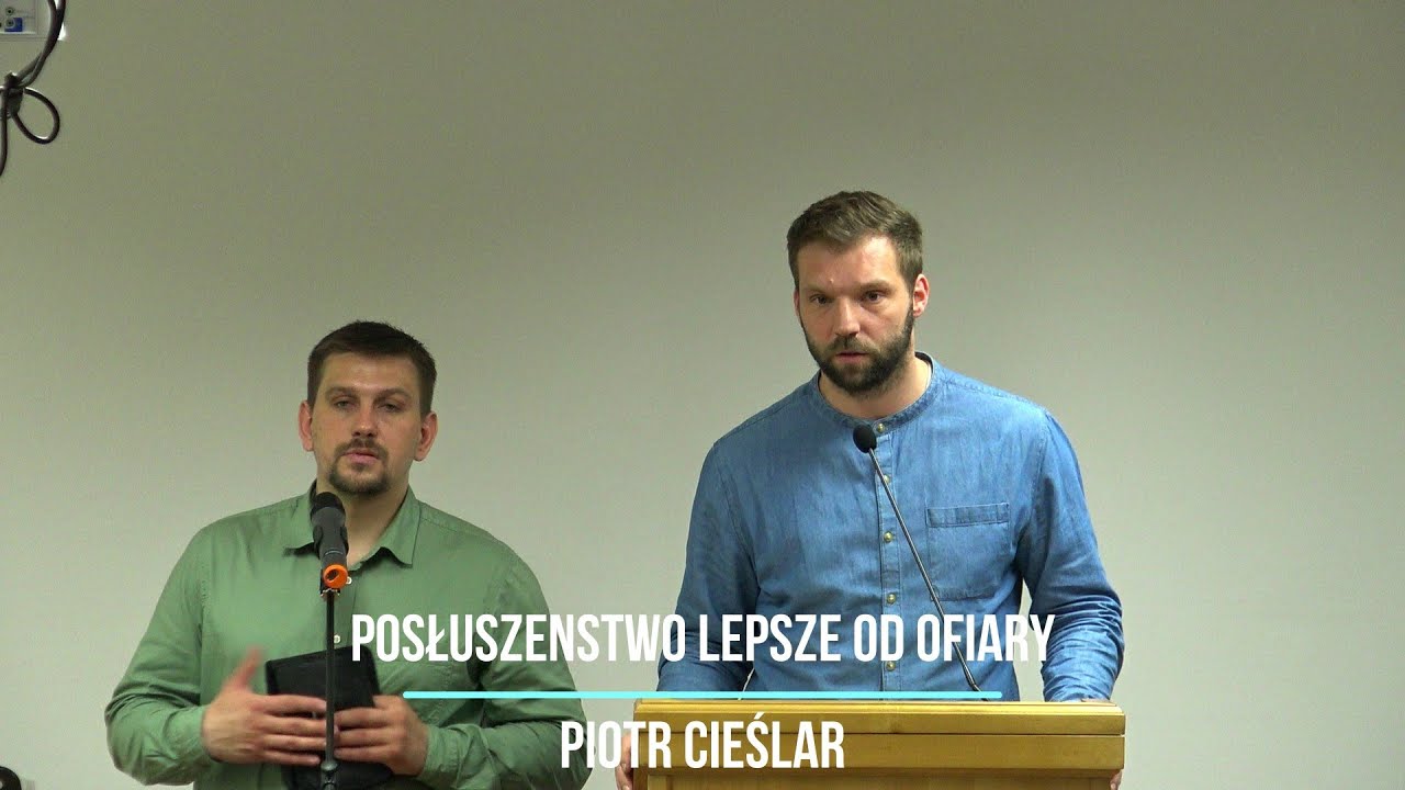Posłuszeństwo lepsze od ofiary - Piotr Cieślar