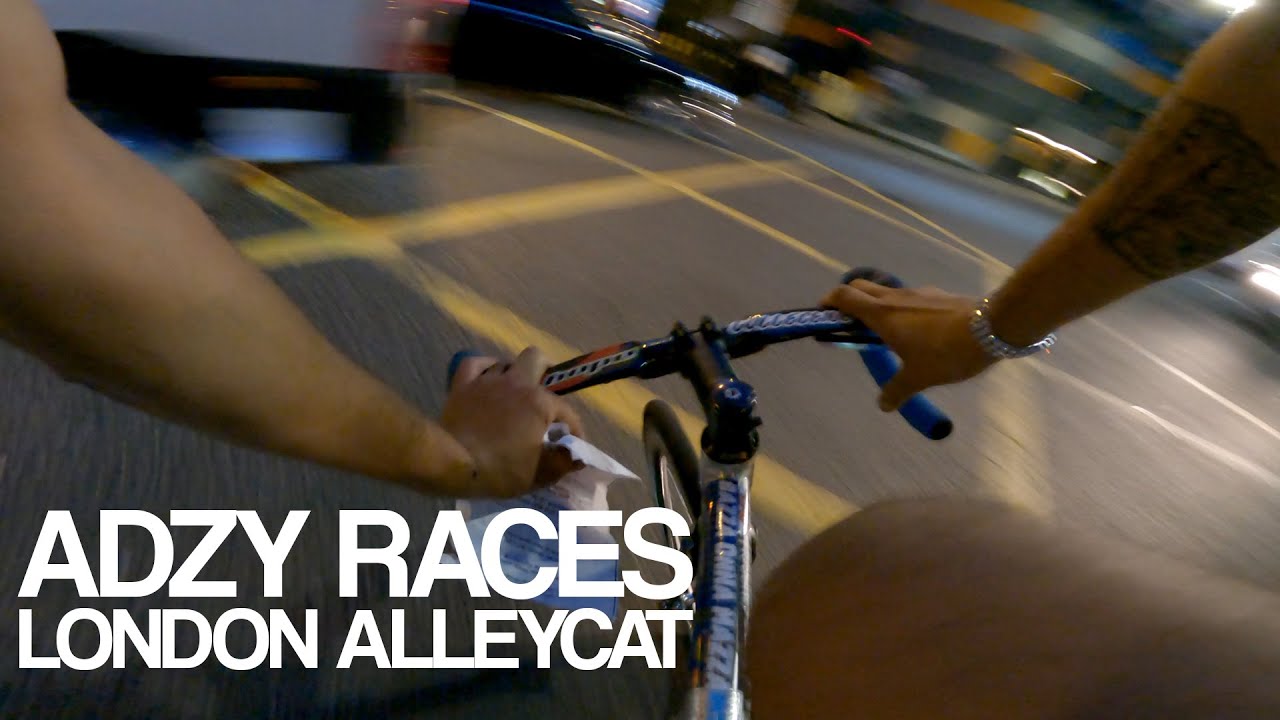 Adzy Risks it ALL - Alleycat Super Series 8 - Fixed Gear London