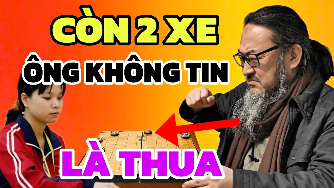Cờ tướng - Chiêu mới Lan Hương bỏ xe gài đại sư vào chỗ mất xe