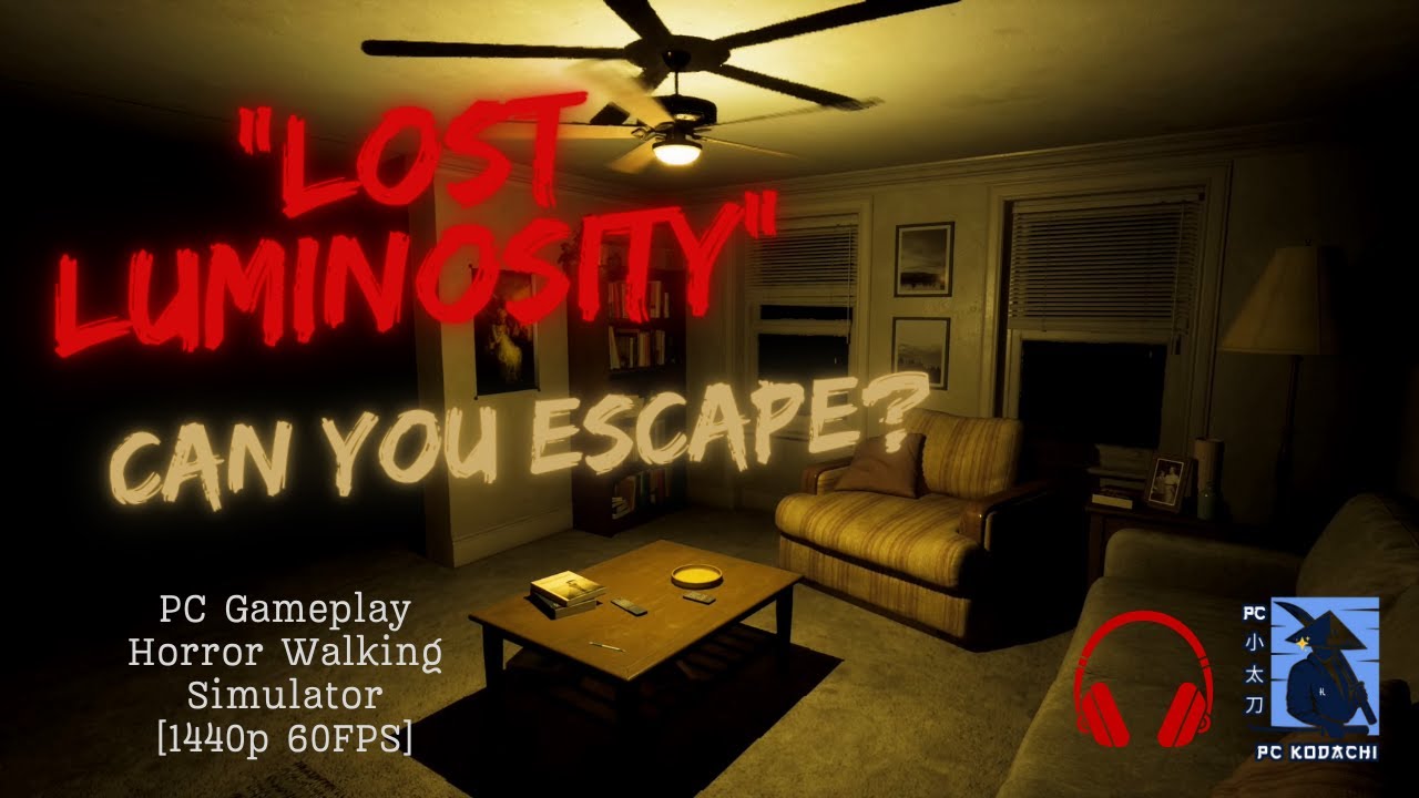So I Played LOST LUMINOSITY | Horror Walking-Sim Gameplay | No Commentary