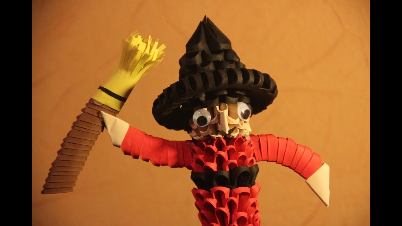 #25 Czarownica - Origami modułowe